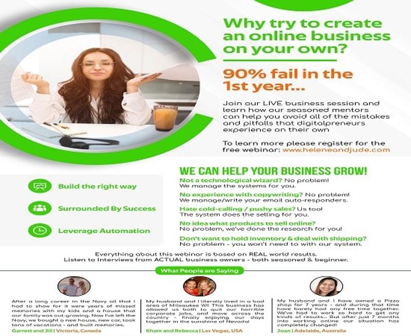 Why Try To Create An Online Business On Your Own? Our Digital Business Professio
