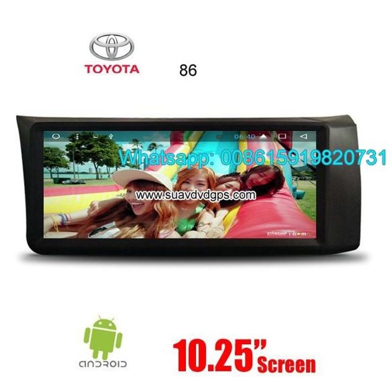 Toyota 86 Audio Radio Car Android wifi GPS Camera Navigation