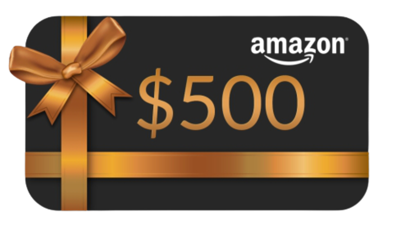 Get an $500 amazon gift card for free.