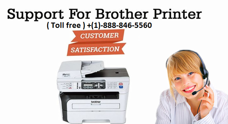 Brother printer support number +(1)-888-846-5560 ( Toll Free )