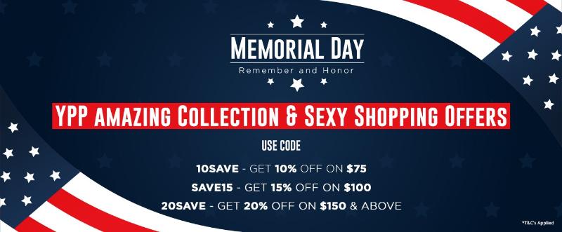 YPP Memorial Day Amazing Collextion & Sexy Shopping Offers