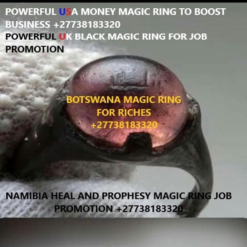 OWERFUL USA MONEY MAGIC RING  TO BOOST BUSINESS +27738183320