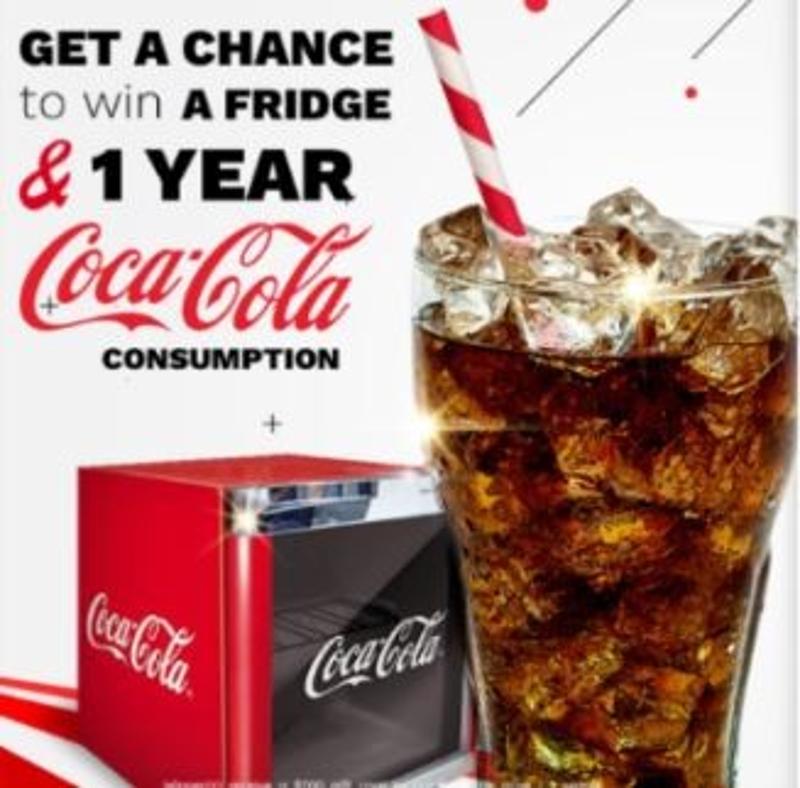 Take a Refrigerator and a Year of CocaCola Consumption!