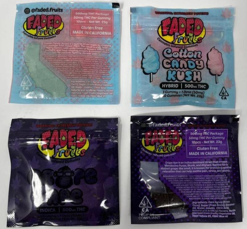Faded Fruits 500MG